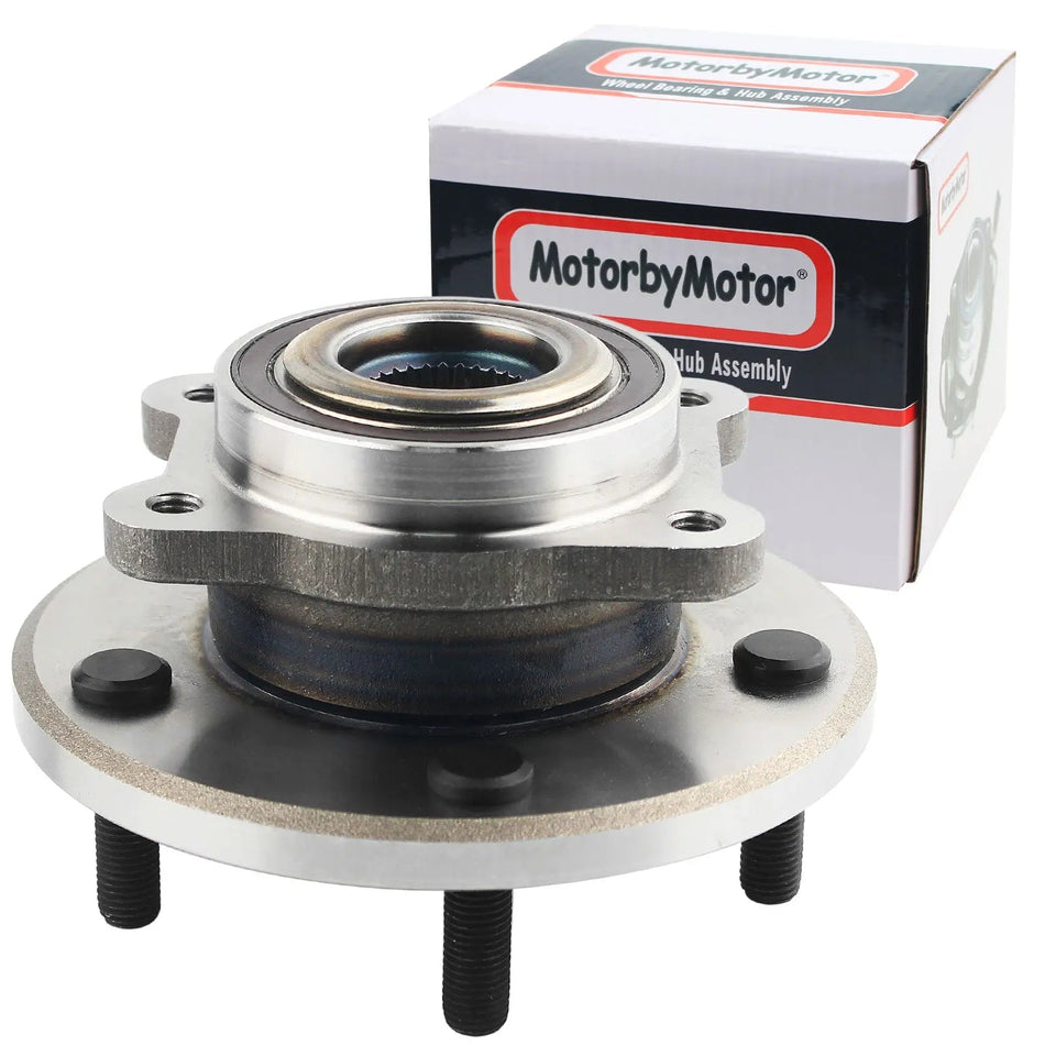 MotorbyMotor 513286 Front Wheel Bearing Hub and Assembly