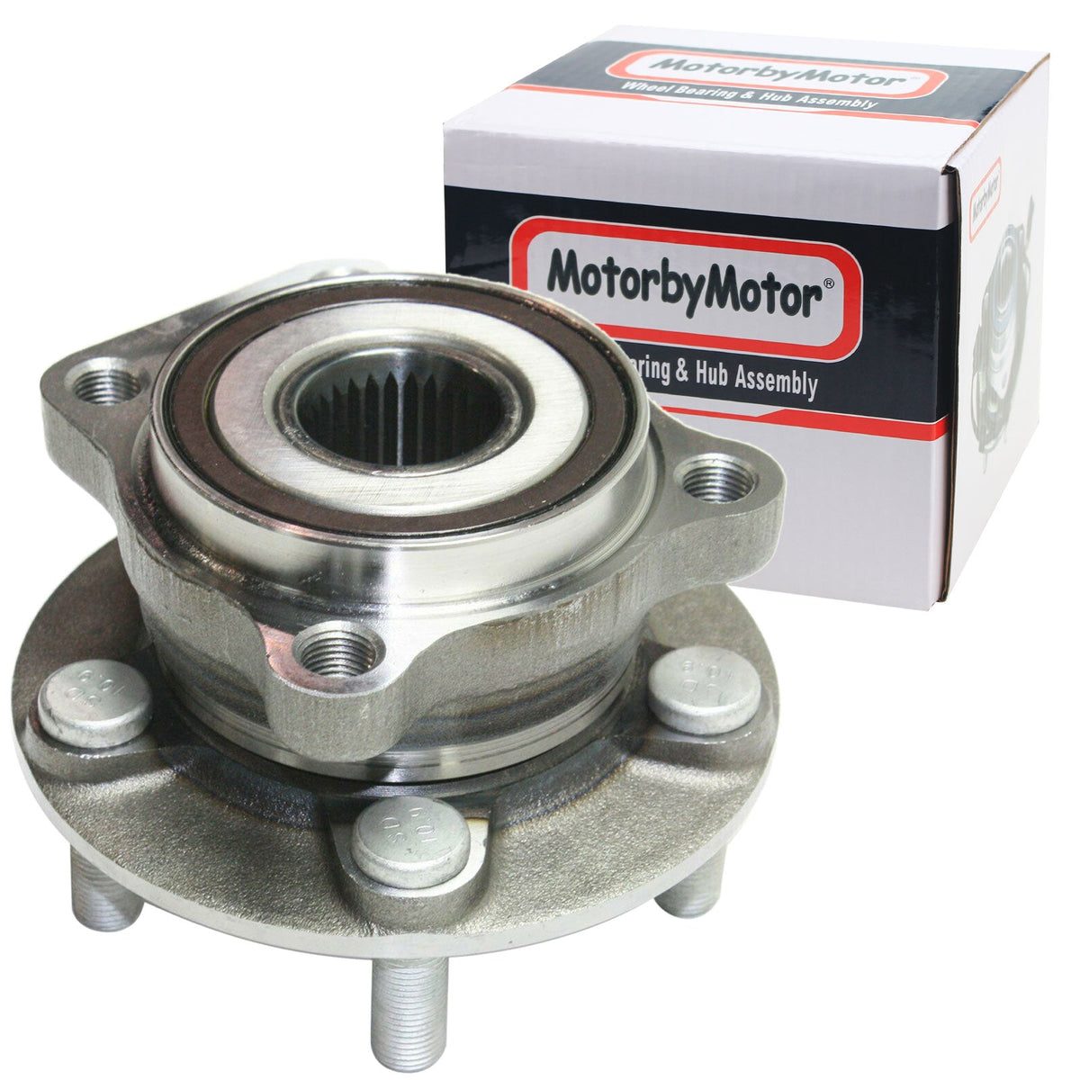 MotorbyMotor 513303 Front Wheel Bearing and Hub Assembly