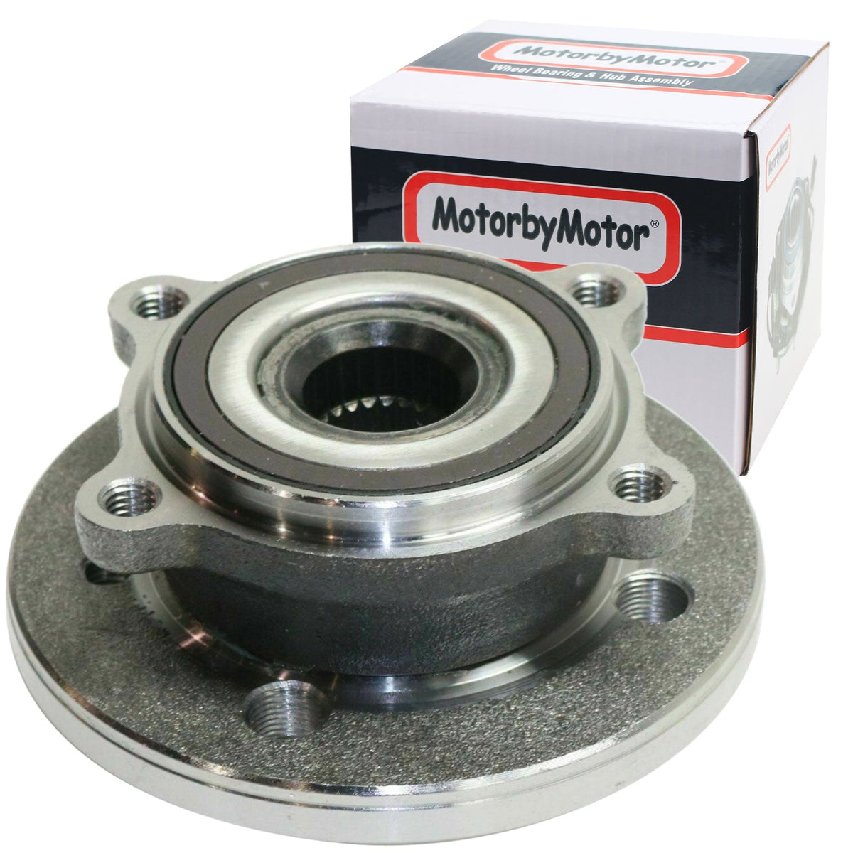 MotorbyMotor 513309 Front Wheel Bearing and Hub Assembly