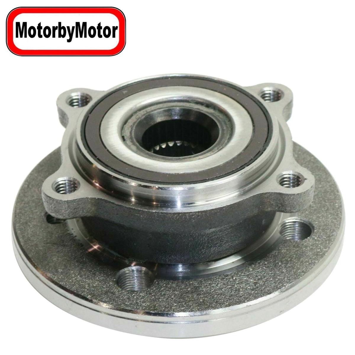 MotorbyMotor 513309 Front Wheel Bearing and Hub Assembly