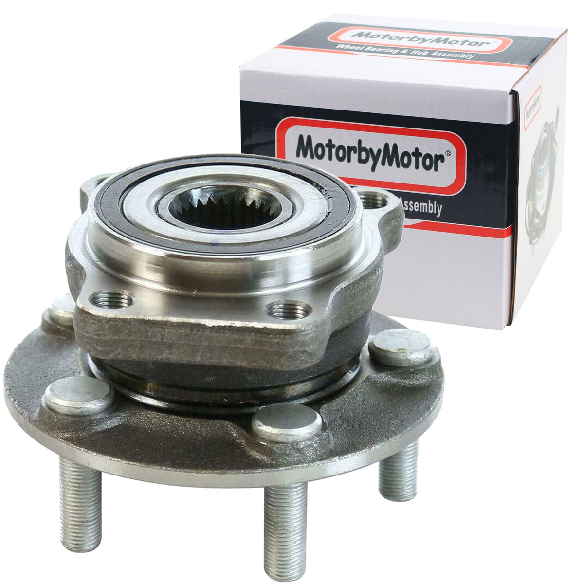 MotorbyMotor 513413 Front Wheel Bearing and Hub Assembly