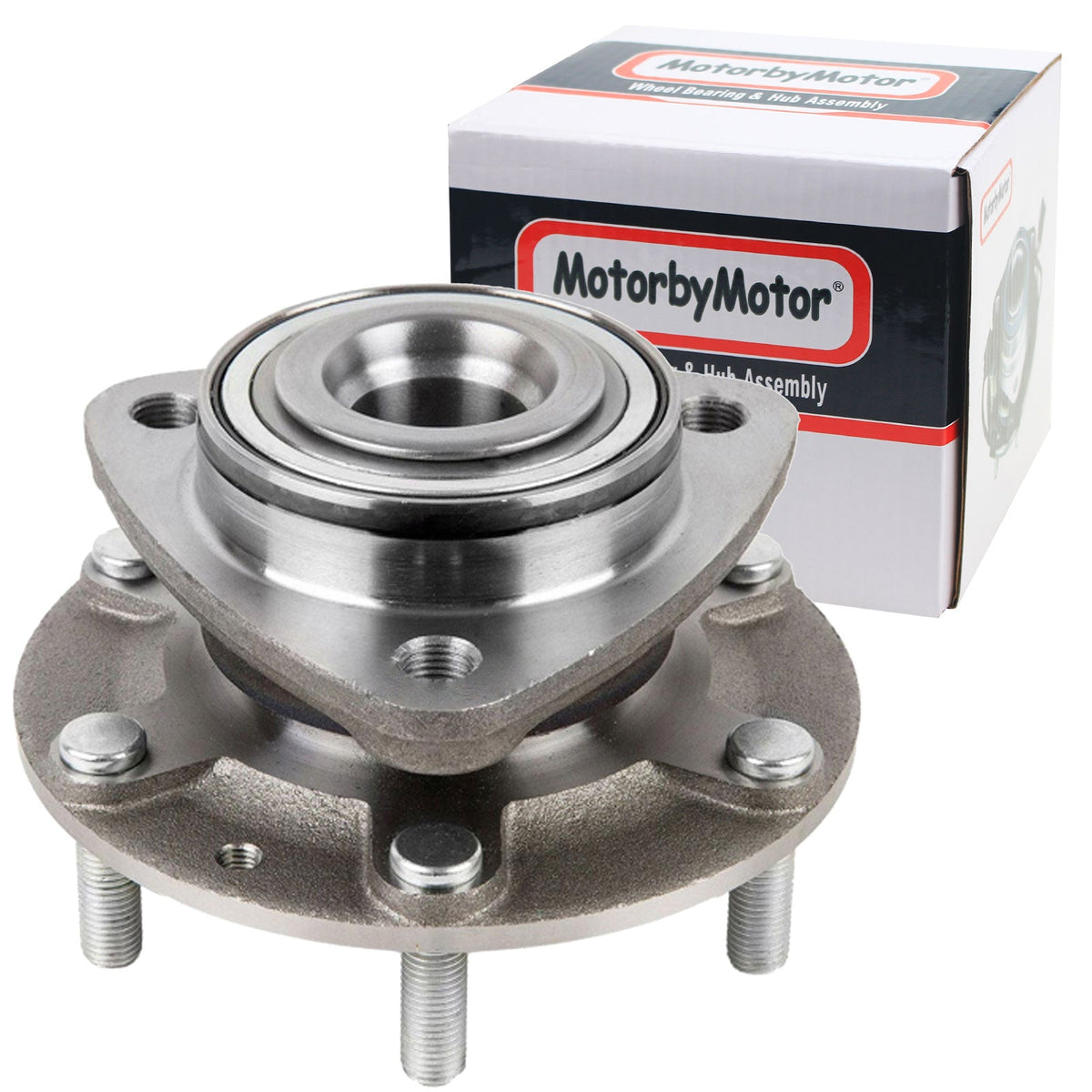 MotorbyMotor 515090 Front Wheel Bearing and Hub Assembly