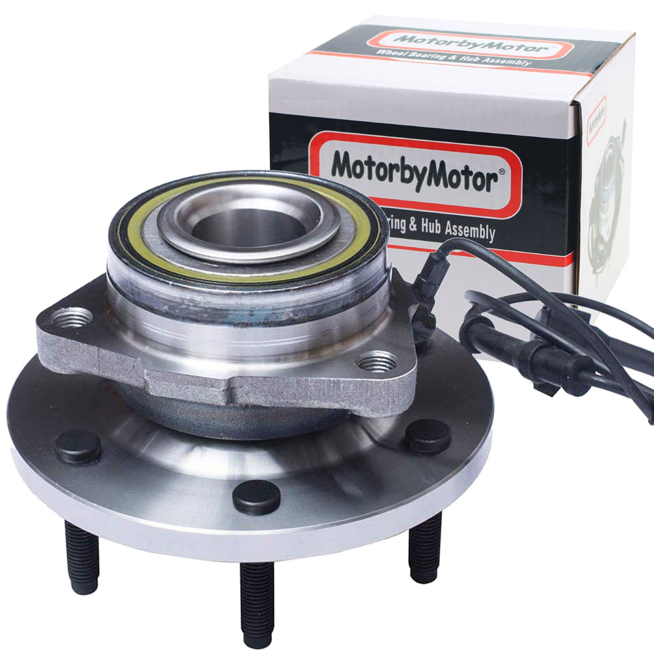 MotorbyMotor 515093 Front Wheel Bearing and Hub Assembly