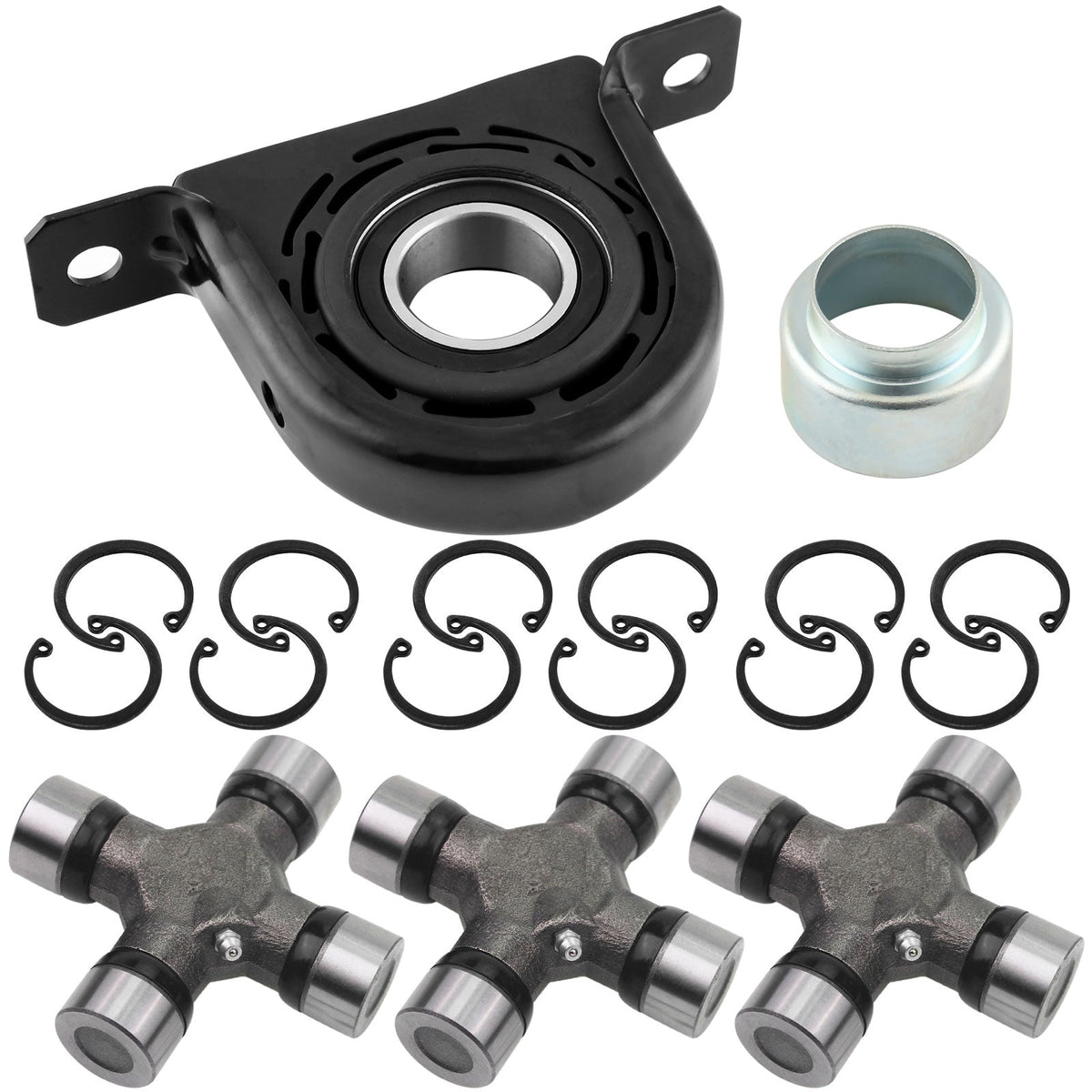 MotorbyMotor Driveshaft Center Support Bearing and U Joint 5 - 160X, Nissan Titan 2007 - 2015 Center Support Assembly