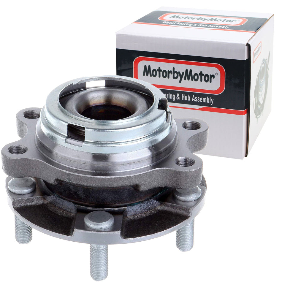 MotorbyMotor HA590125 Front Wheel Bearing and Hub Assembly