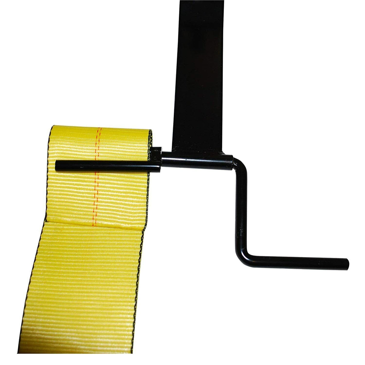 MotorbyMotor Winch Straps Winder, Roll - up Flatbed Trailer Winch Straps up to 2" 3" 4" Ratchet Tie Down Strap Webbing Winder, Used in Trailers, Trucks, Warehouses, Docks, Vans
