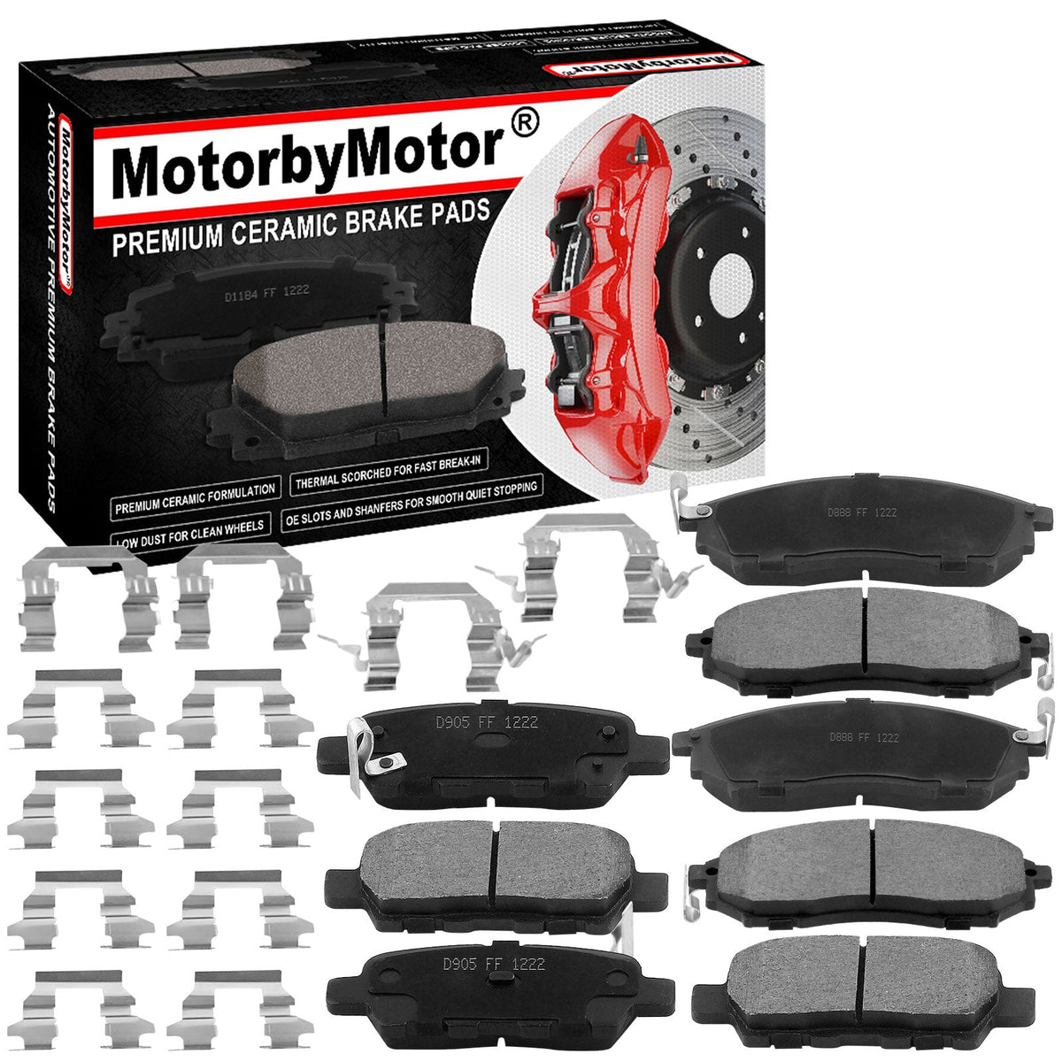 Nissan 350z Brake Pads 2008 - 2012 (Front & Rear)