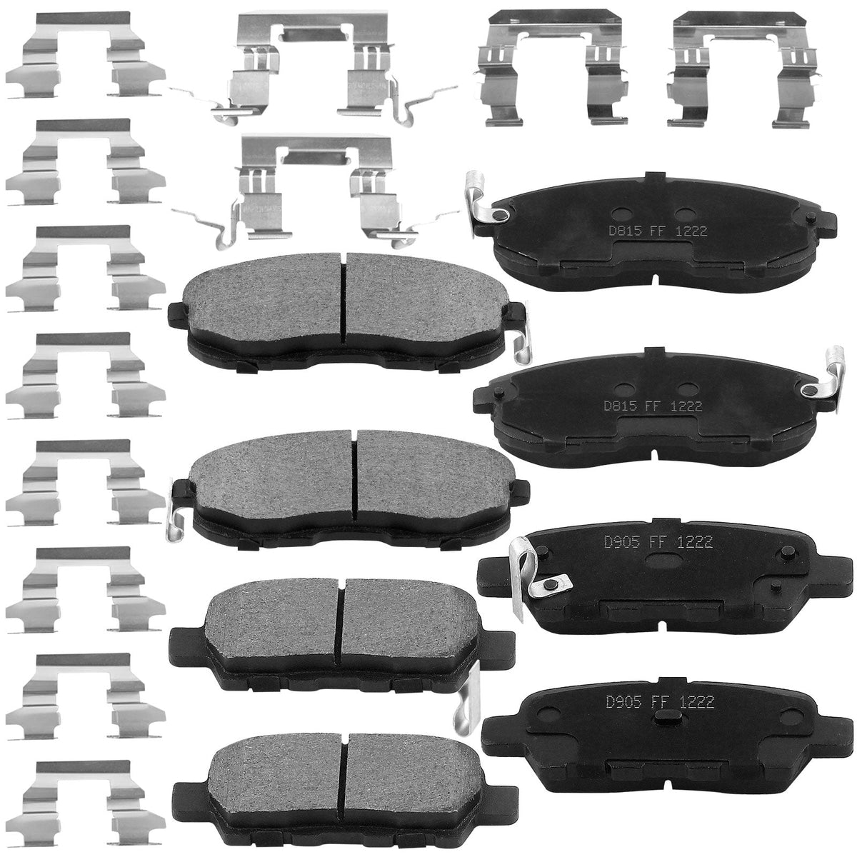 Nissan Altima Brake Pads 2003 - 2004 (Front & Rear Pair)