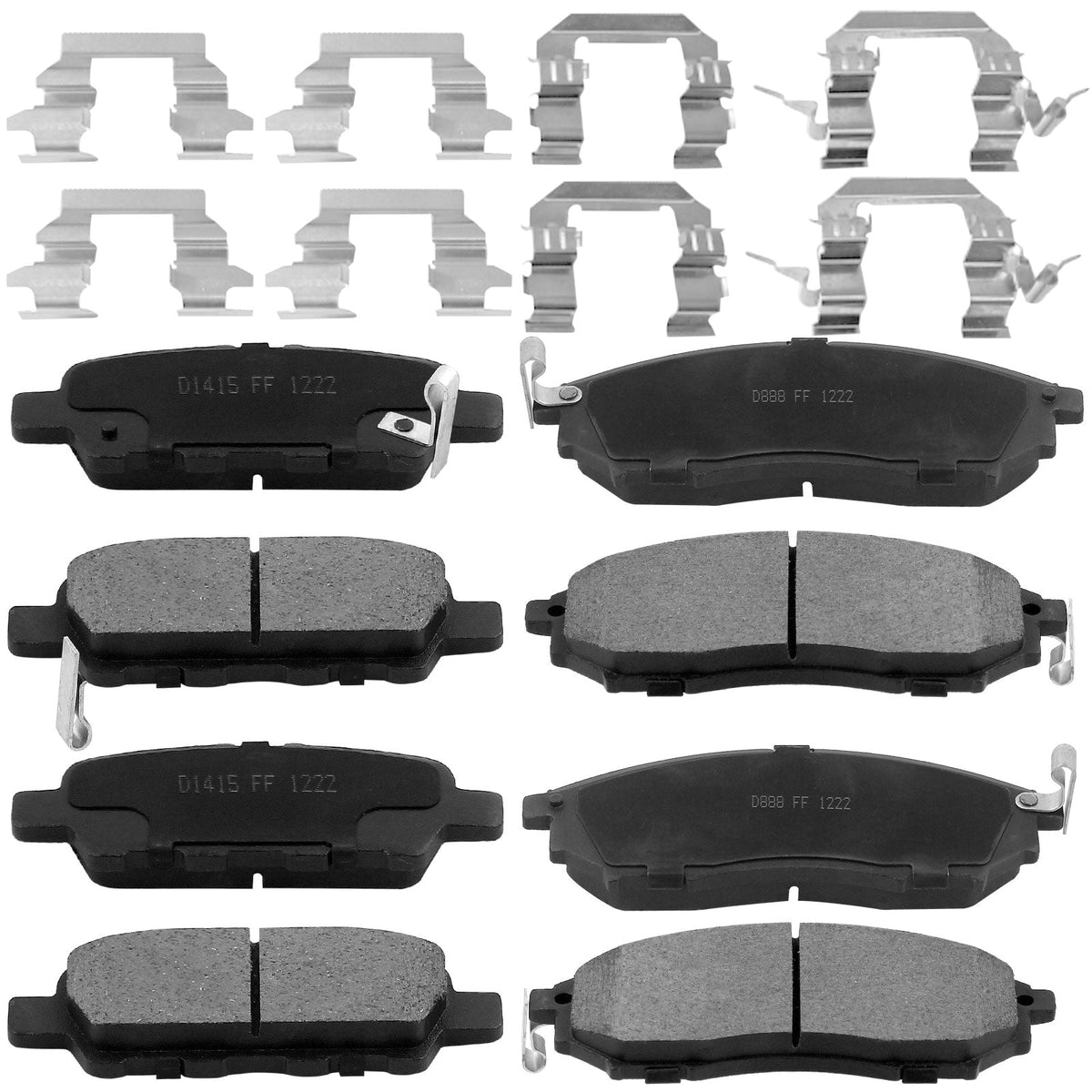 Nissan Murano Brake Pads 2013 - 2014 (Front & Rear Pair)