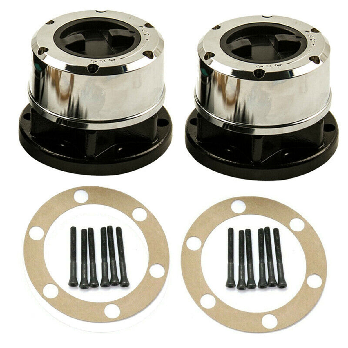 Nissan Pathfinder Titan Manual Locking Hub - 28 Splines Chrome