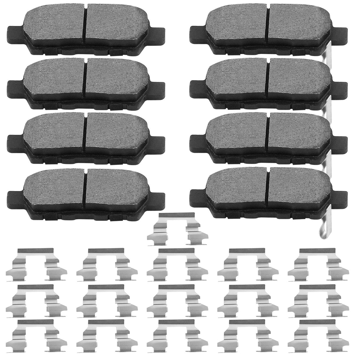 Nissan Rogue Brake Pads 2014 - 2017 (Front & Rear Pair)
