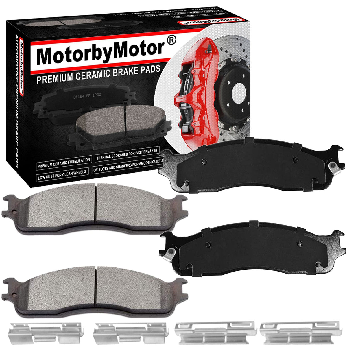 Ram 1500 Brake Pads 2006 - 2008 (Front Pair)