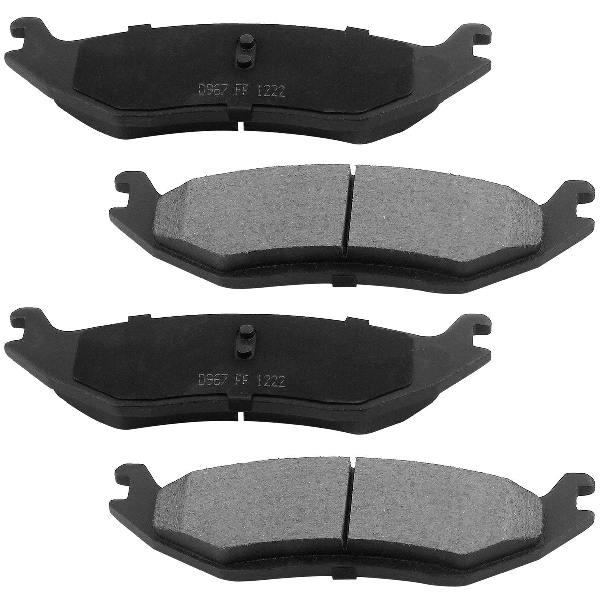 Ram 1500 Brake Pads 2007 - 2009 (Rear Pair)