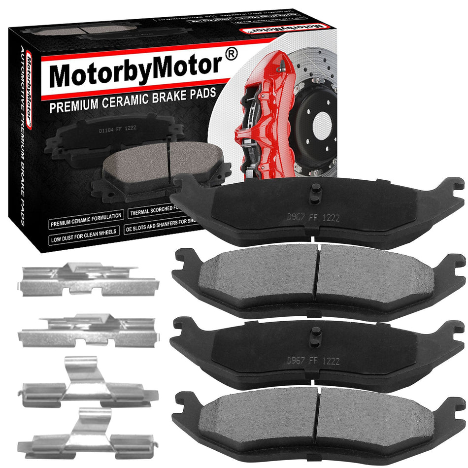 Ram 1500 Brake Pads 2007 - 2009 (Rear Pair)