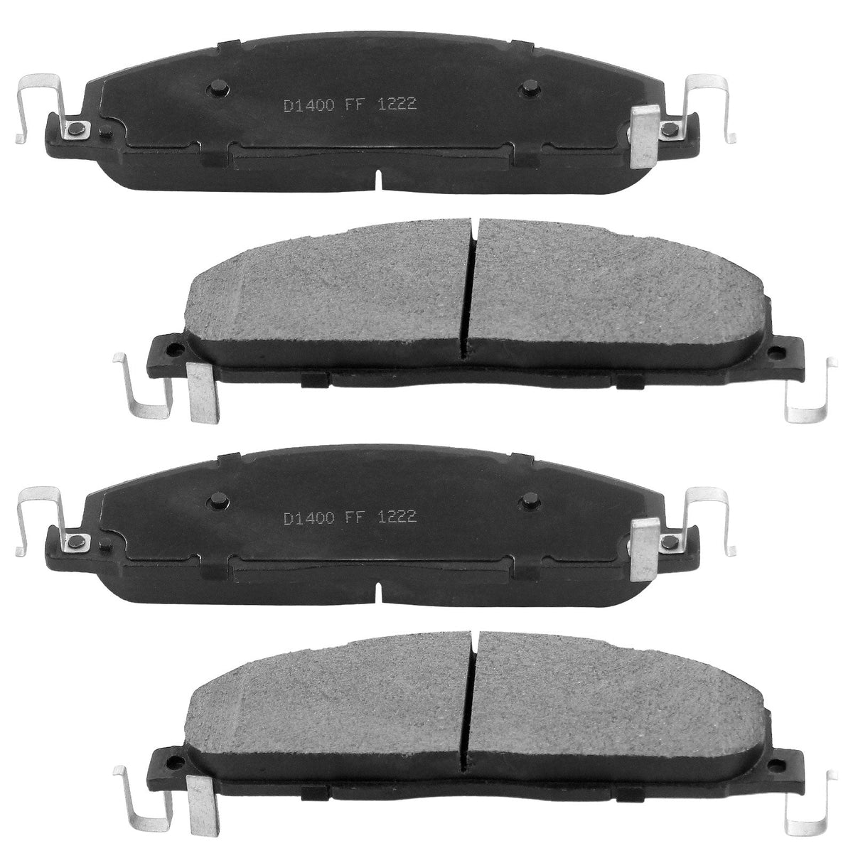 Ram 1500 Brake Pads 2009 - 2010 (Rear Pair)
