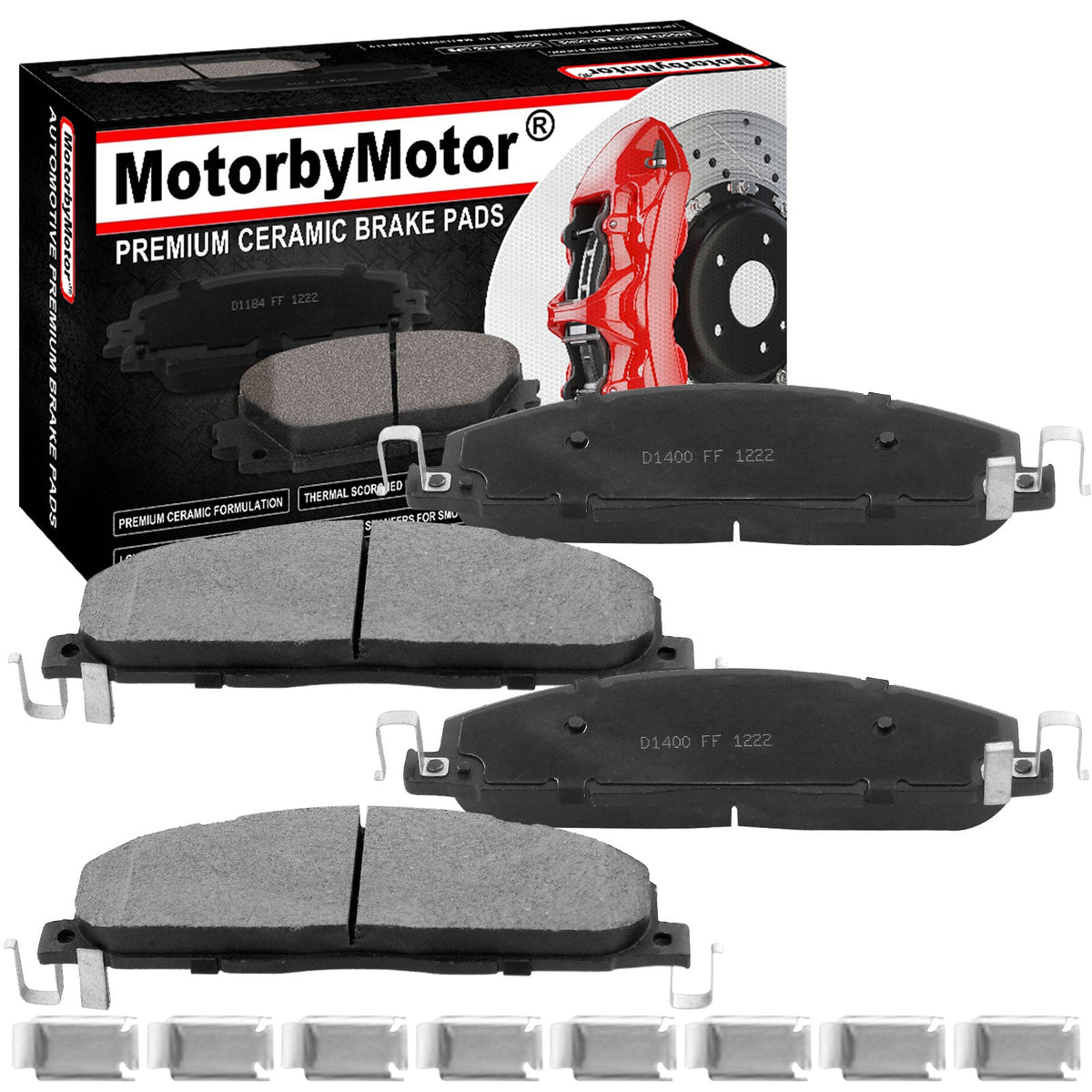Ram 1500 Brake Pads 2009 - 2010 (Rear Pair)