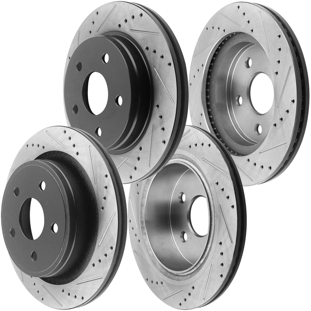 Ram 1500 Brake Rotor 2007 - 2009 (Front & Rear Pair)