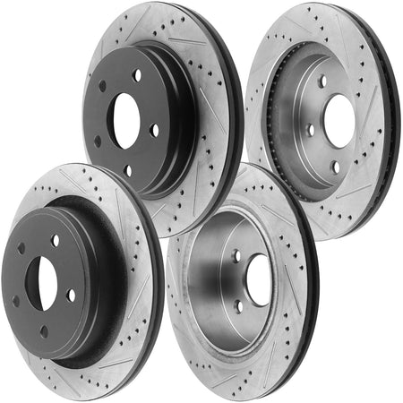 Ram 1500 Brake Rotor 2007 - 2009 (Front & Rear Pair)