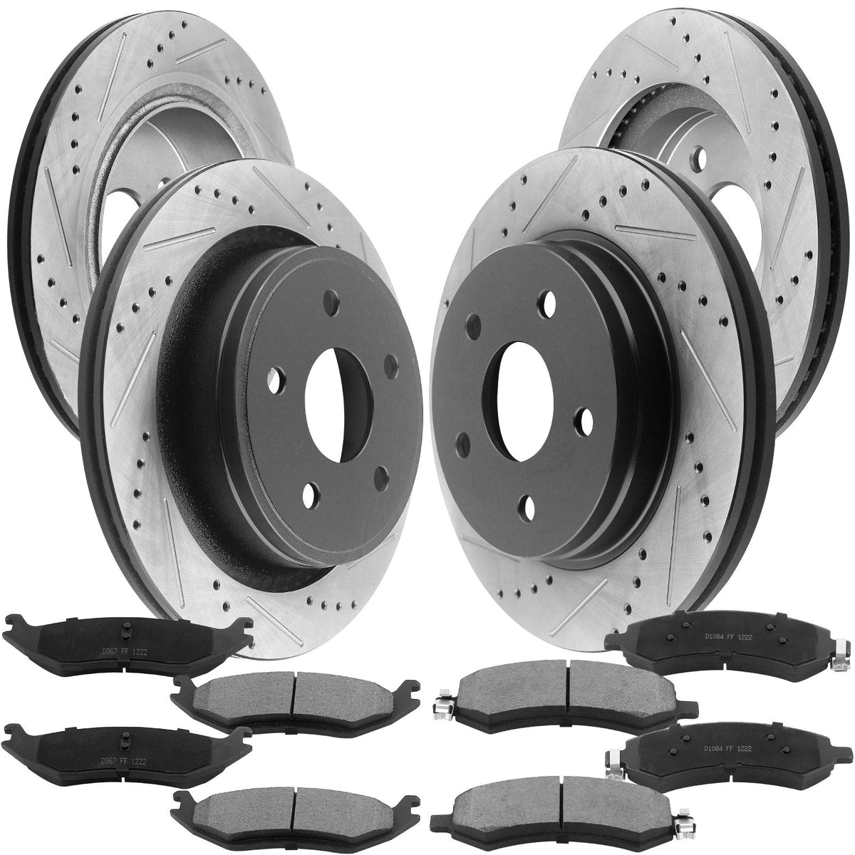 Ram 1500fit Brake Rotor 2006 - 2017 (Front & Rear)