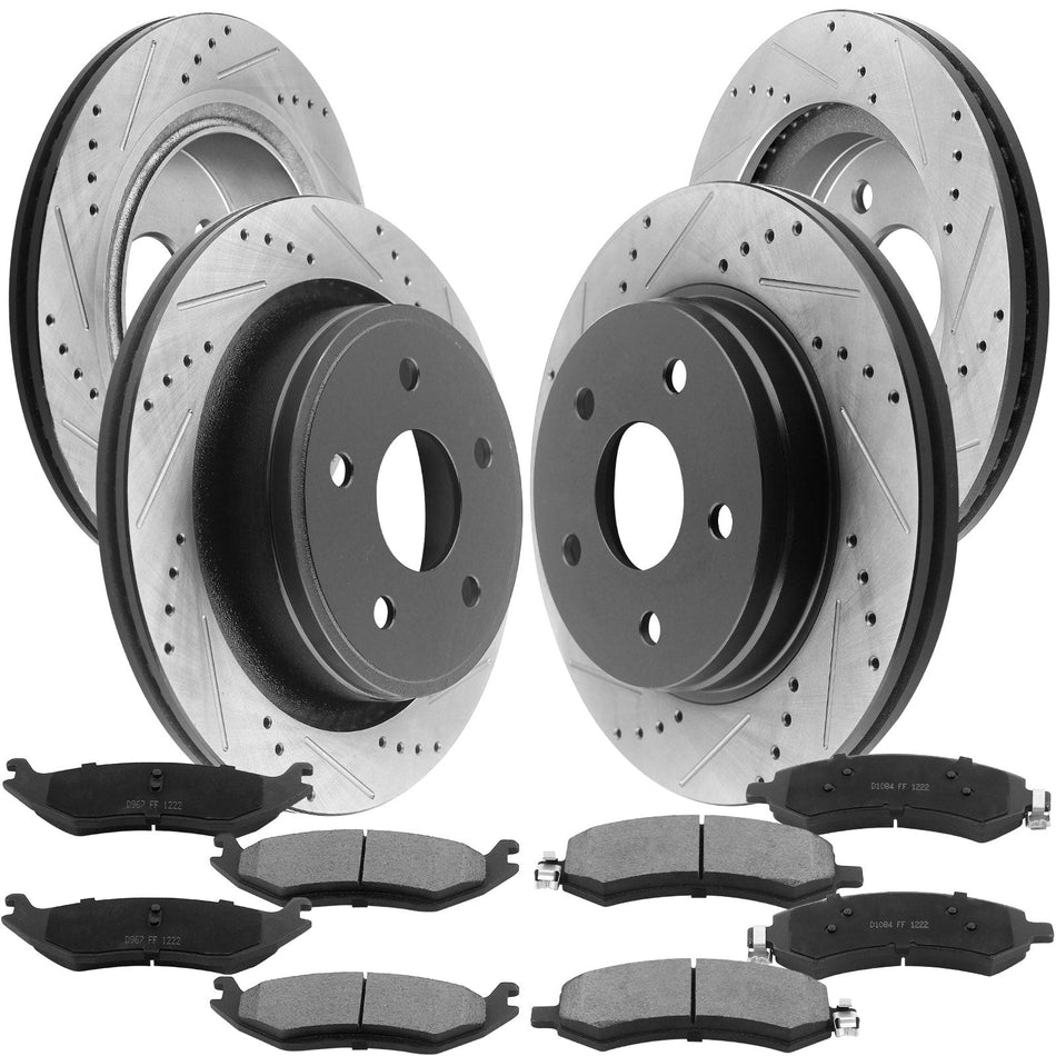 Ram 1500fit Brake Rotor 2006 - 2017 (Front & Rear)