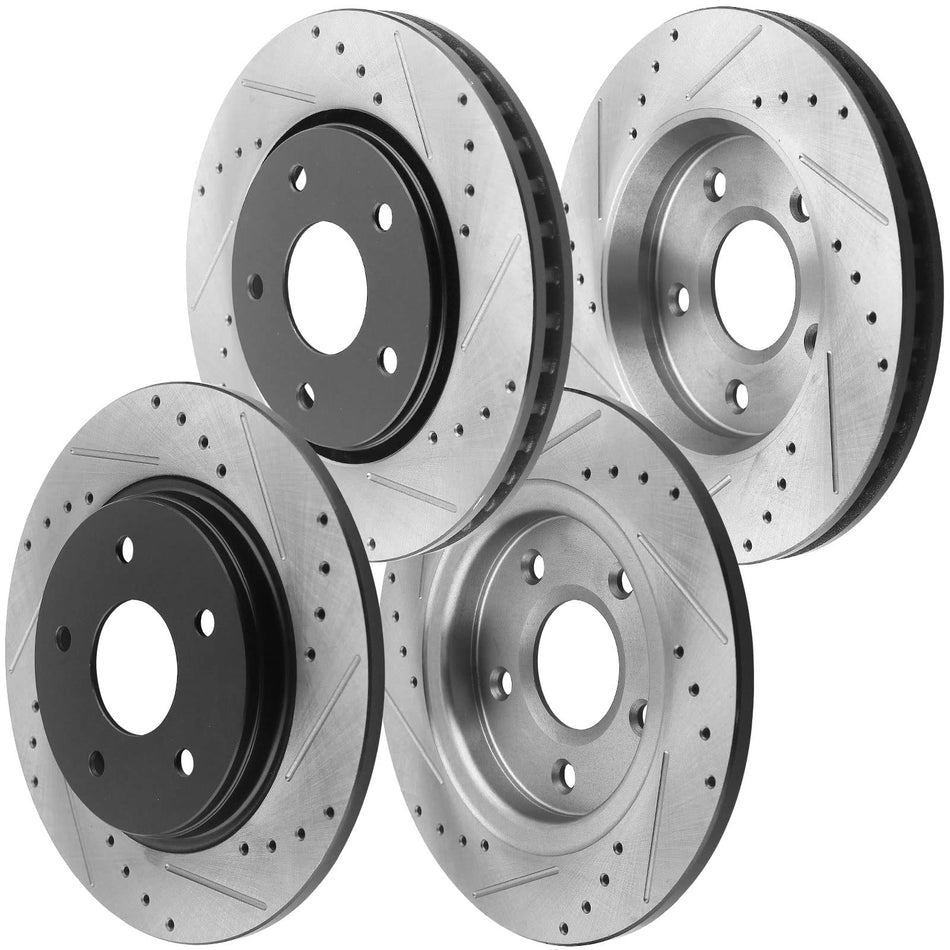 Ram C Brake Rotor 2008 - 2009 (Front & Rear Pair)