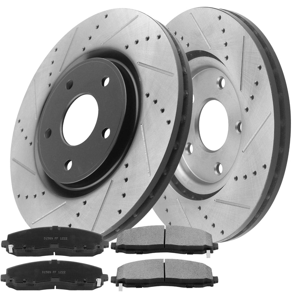 Ram C Brake Rotor 2012 - 2016 (Front & Rear Pair)
