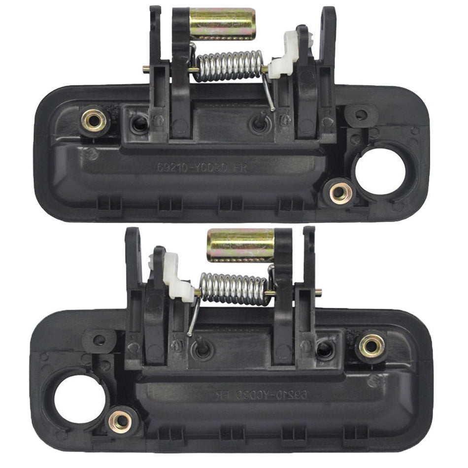 Toyota Camry Exterior + Interior Door Handles - Plastic Black