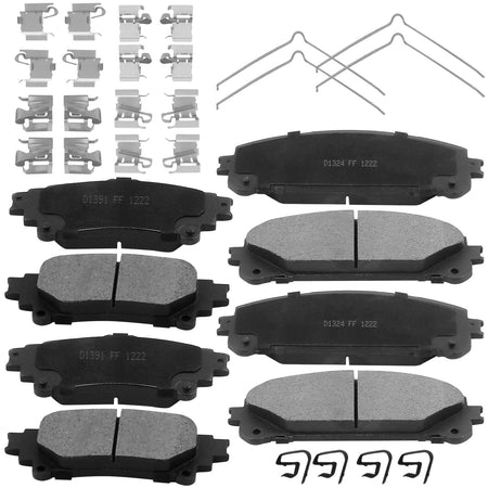 Toyota Highlander Brake Pads 2010 - 2015 (Front & Rear)
