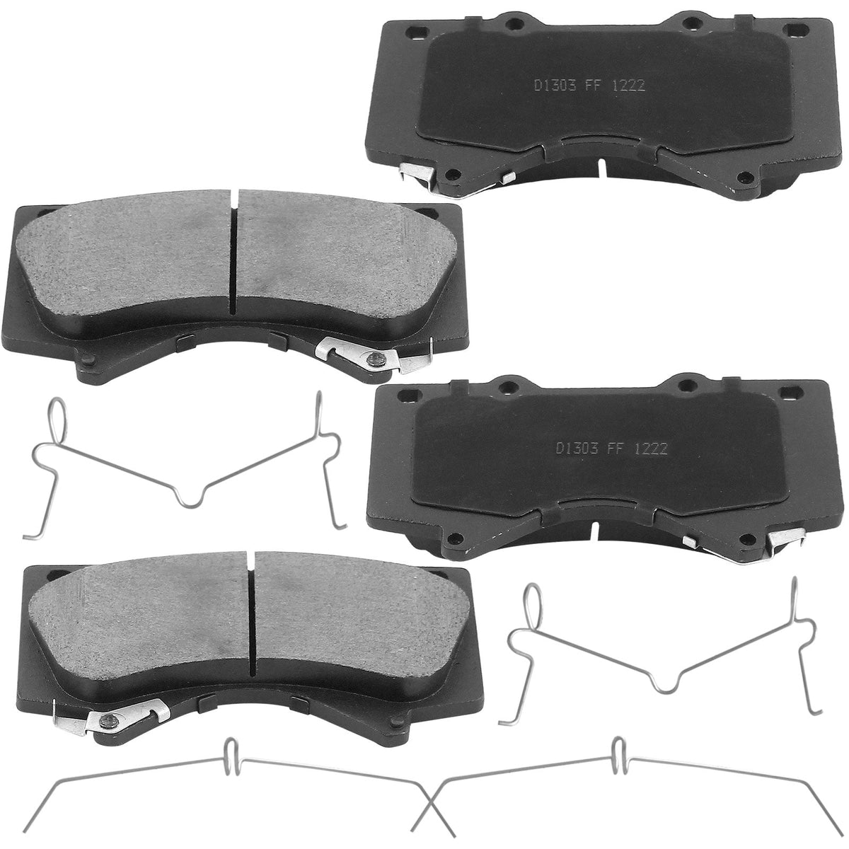 Toyota Land Cruiser Brake Pads 2008 - 2021 (Front Pair)
