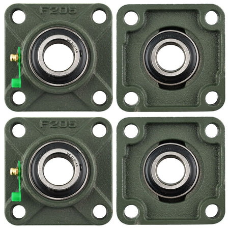 UCF205 - 16 Solid Pillow Block Flange Mounted Bearing - 4pack