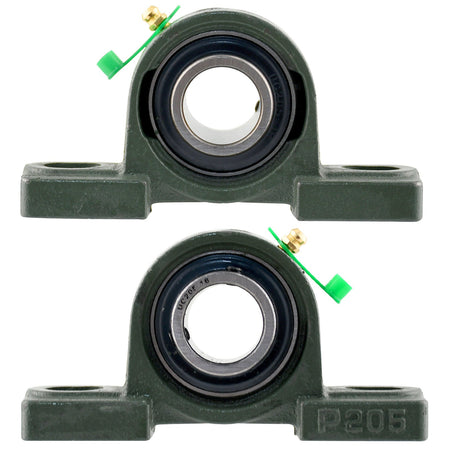 UCP205 - 16 Solid Pillow Block Flange Mounted Bearing - 4pack