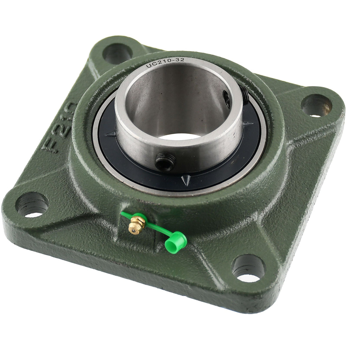 UCP210 - 32 Solid Pillow Block Flange Mounted Bearing - 2" Pack