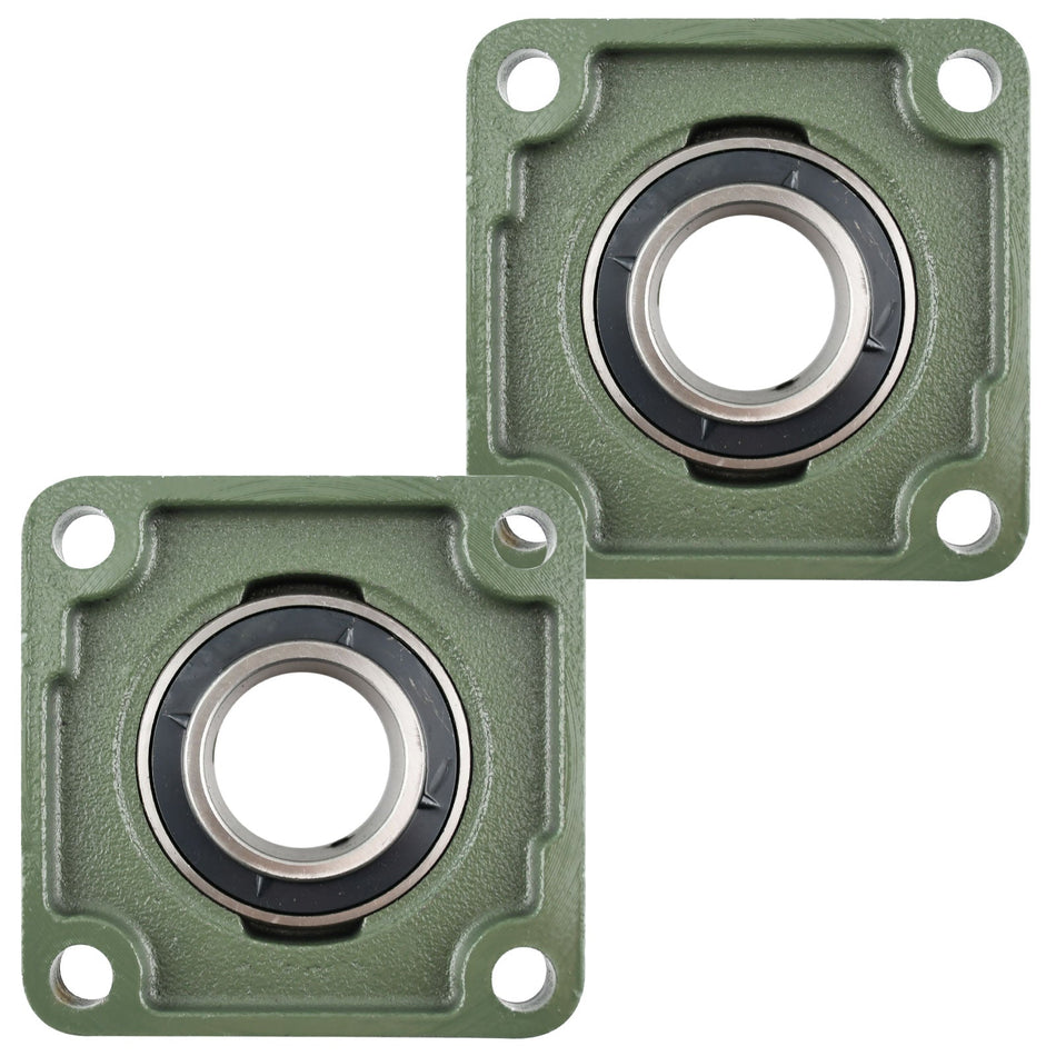UCP210 - 32 Solid Pillow Block Flange Mounted Bearing - 2" Pack